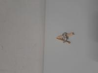 CS1744/2025 diamond and silver trilogy ring